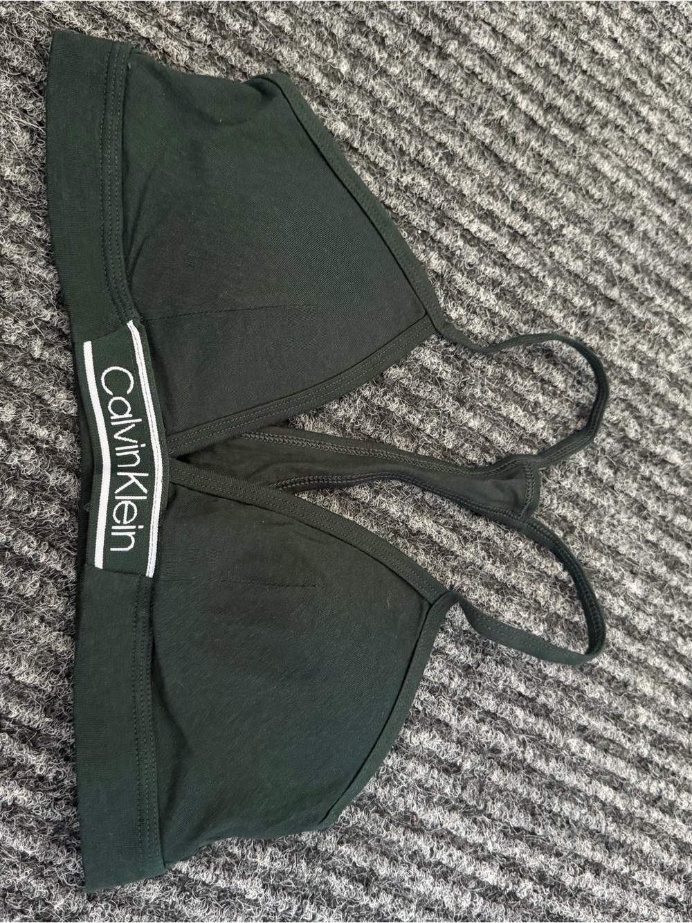 Calvin Klein green Bralette - Comfort Stretch